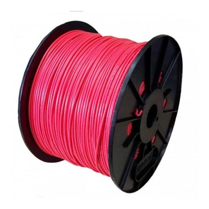 CABLE ECONOMICO UNIPOLAR 1 5MM ROJO BOBX900MTS Distri Sal