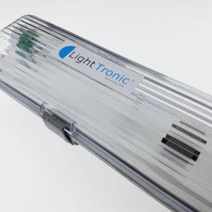 Liston hermetico doble p/tubo led 1.20cm  [UM 1u | 8u]