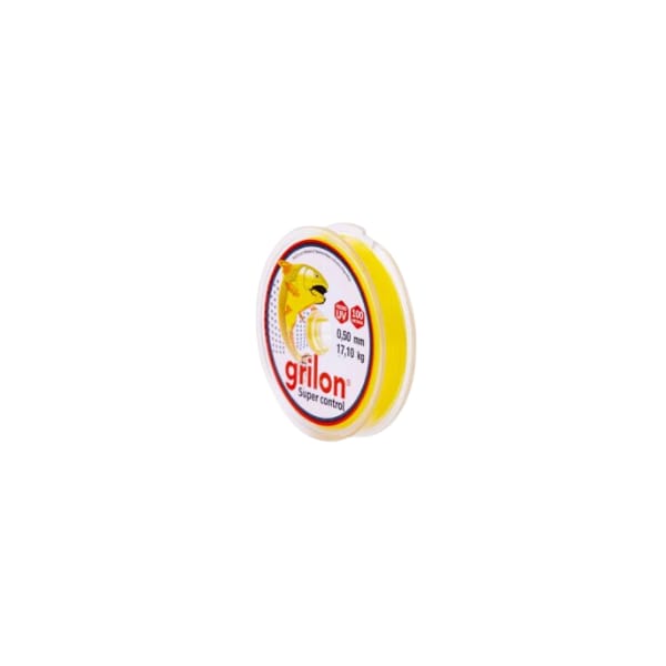 Nylon Grilon p/pesca amarillo 0.60mm caja  [UM 6u | 72]