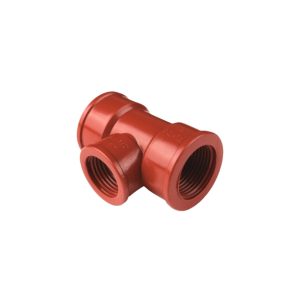 Tee rosca H - H - H reduccion 1" a 3/4"  [UM 17u | 170u]