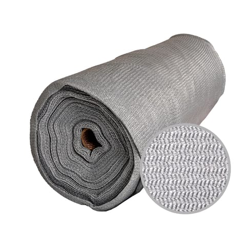 Media sombra 90% 2×50 plata  [UM 1u]