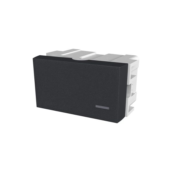Modulo interruptor Platinum negro  [UM 1u | 50u]