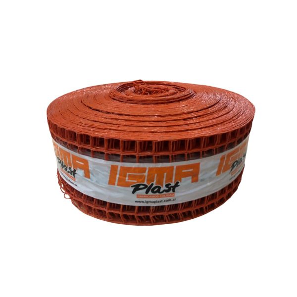 Malla plastica subterranea 15x100mts naranja  [UM 1u ]
