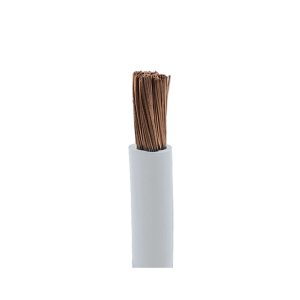 Cable unipolar 6mm blanco Normalizado Sellado  [UM 1u ]
