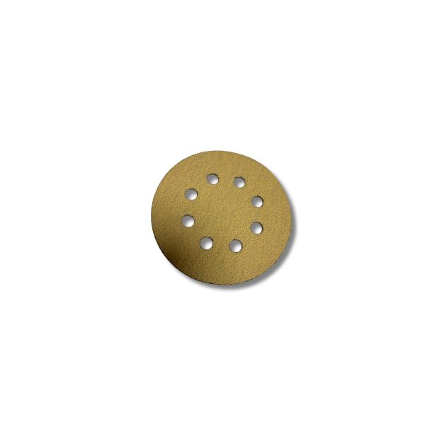 Disco abrasivo de lijado G80 8 agujeros 125mm-5″  [UM 10u | 100u]