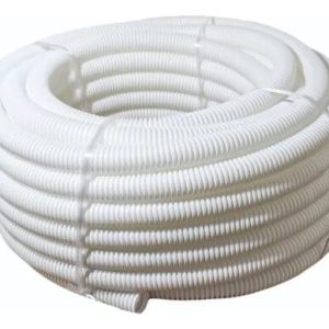 Caño corrugado 22mm (7/8") x25 blanco [UM 1u | 5u]