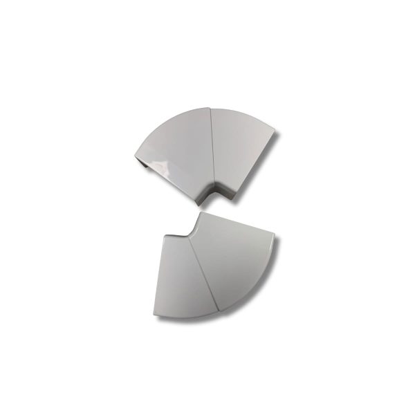 Curva plana para cable canal 14x7mm  [UM 100u]