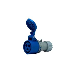 Toma industrial acople 2p + t 32a  [UM 1u | 5u | 40u]