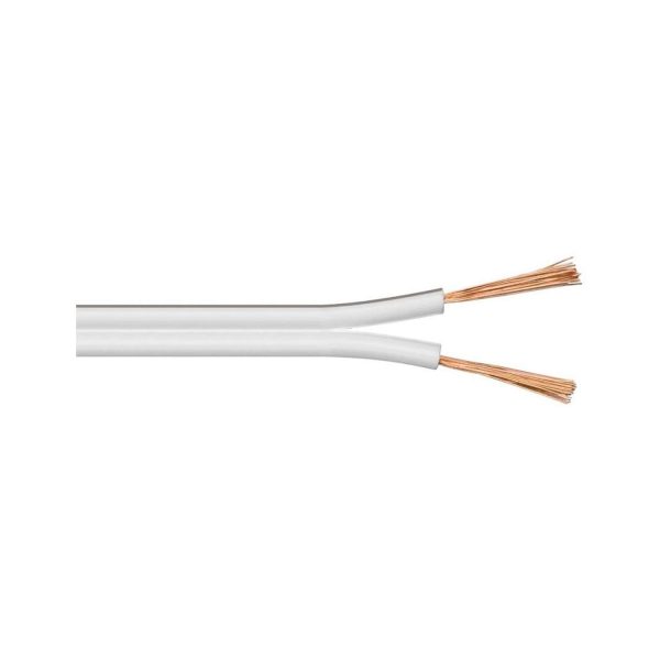 Cable paralelo 2×2.5mm blanco Nasello  [UM 1u ]