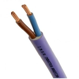 Cable subterraneo 2x6mm x metro Normalizado Sellado  [UM 1u ]