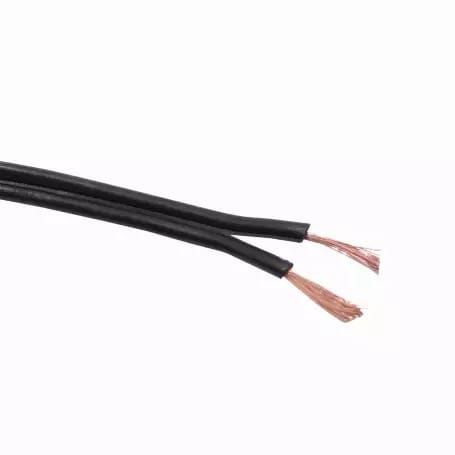 Cable paralelo 2×1 negro Nasello  [UM 1u ]