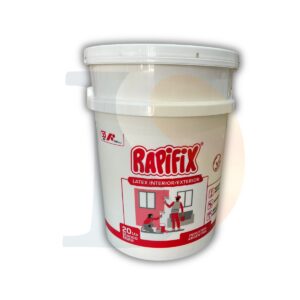 Pintura latex int/ext blanco mate 20l Rapifix  [UM 1u ]