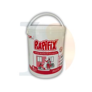 Pintura latex int/ext blanco mate 4l Rapifix  [UM 1u | 2u]