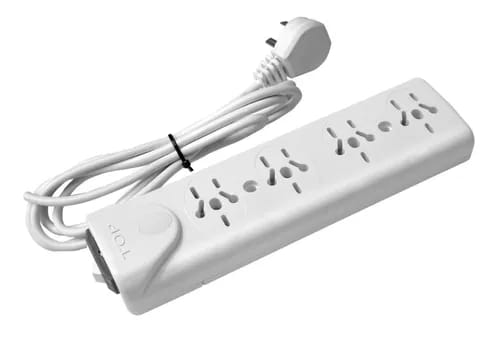 Zapatilla top 4 tomas c/cable de 1.3mts  [UM 1u | 50u]
