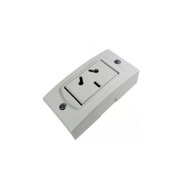 Linea superficie Jeluz 1 toma binorma + tierra  [UM 1u | 20u]