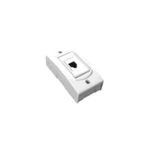 Linea superficie Jeluz 1 toma telefono  [UM 1u | 20u]