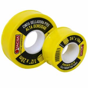 Teflon 1/2" x20mts alta densidad Tacsa  [UM 1u | 12u | 100u]