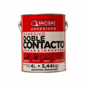 Adhesivo doble contacto lata 4lts  [UM 1u | 2u]