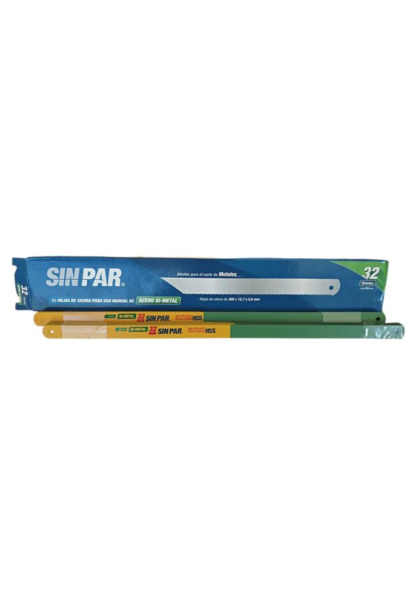 Hojas de sierra bi-metal 300×12.7×0.6 x32 dientes  [UM 10u | 50u]