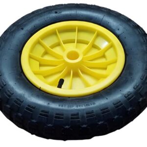 Rueda semineumatica para carretilla 350x80mm  [UM 1u | 5u | 10u]