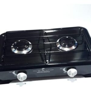 Anafe 2h c/mechero aluminio gas envasado super  [UM 1u | 20u]