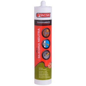 Silicona neutra transparente 280ml  [UM 1u | 24u]