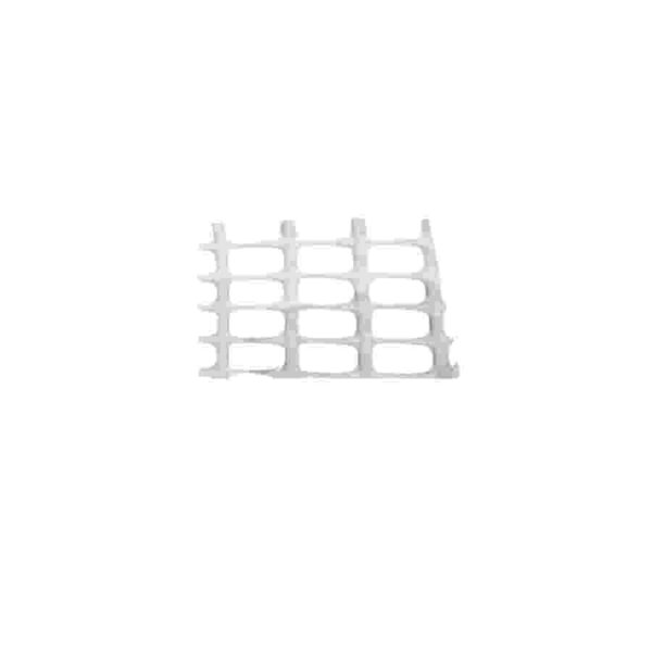 Malla plastica cuadrada 15x15mm 1x25mts blanco  [UM 1u ]
