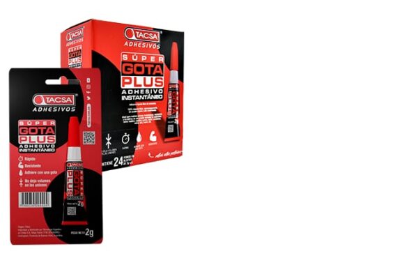 Super adhesivo instantaneo pomo gota 2gr  [UM 1u | 24u]