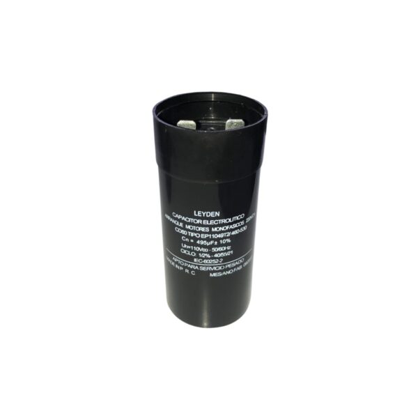 Capacitor electrolitico arranque 80/100uf 220vca  [UM 1u | 25u]