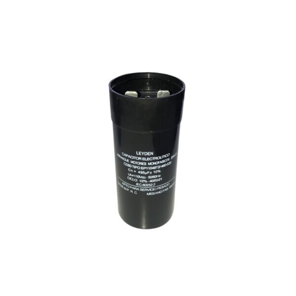 Capacitor electrolitico arranque 100/120uf 220vca  [UM 1u | 12u]