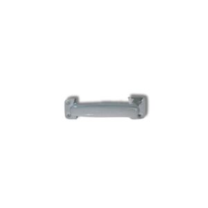Manija puente aluminio blanco  [UM 6u | 48 | 288]