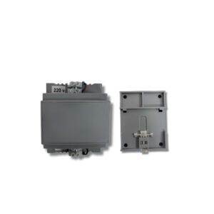 Transformador riel din c/caja-bornera 220/24v 50va  [UM 1u]