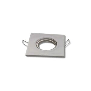 Spot dicroica cuadrado blanco vacio  [UM 1u | 80u]