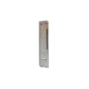Manijón recto 220x40mm alum platino  [UM 1u |]