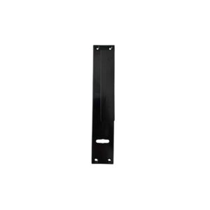 Manijón recto 220x40mm alum negro  [UM 1u |]