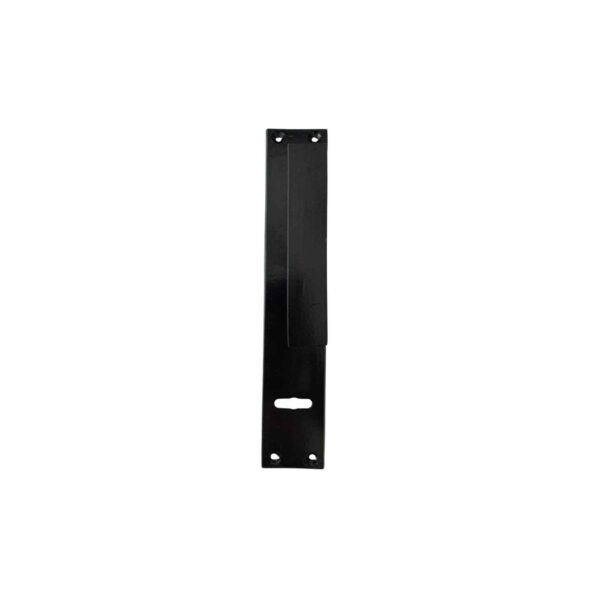 Manijón recto 220x40mm alum negro  [UM 1u |]