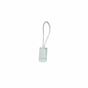 Zocalo flexible p/tubos con chicote x1