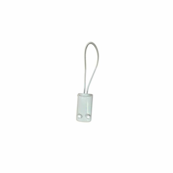 Zocalo flexible p/tubos con chicote x1