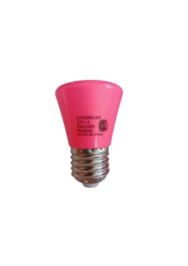 Lampara led 2w rosa  [UM 1u  ]
