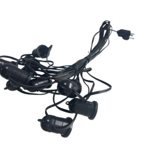 Guirnalda 10 metros con portalamparas c/50cm  [UM 1u | 10u]