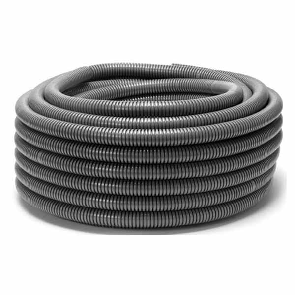 Caño corrugado pesado 1″x25 gris oscuro N1250  [UM 1u | 5u]