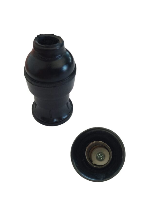 Portalamparas mignon 3 piezas negro  [UM 1u | 200]