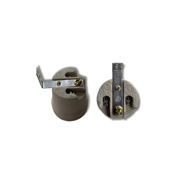 Portalamparas ceramico «l»  [UM 1u | 400u]