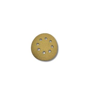 Disco abrasivo de lijado G120 8 agujeros 125mm-5"  [UM 10u | 100u]