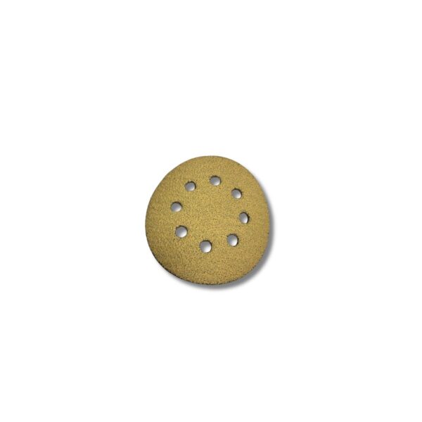 Disco abrasivo de lijado G120 8 agujeros 125mm-5″  [UM 10u | 100u]