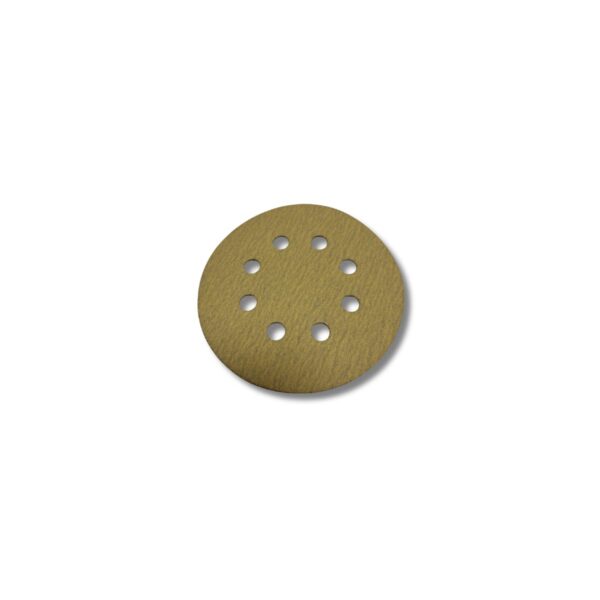 Disco abrasivo de lijado G60 8 agujeros 125mm-5″  [UM 10u | 100u]