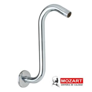 Brazo ducha curvo alto 40cm x1.2 espesor  [UM 1u | 100u]