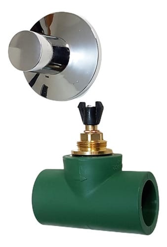 Llave de paso fusion bronce 32mm c/campanilla  [UM 1u | 50u]