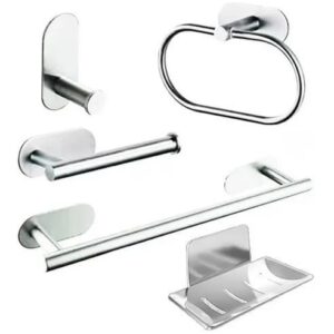 Set baño 5 piezas London cromado  [UM 1u | 10u]
