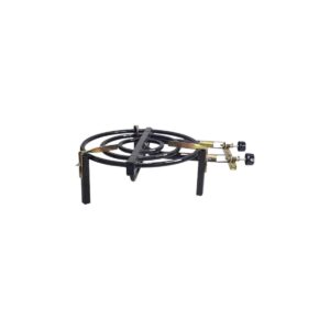 Quemador paellero 38cm c/dos robinetes bi-gas  [UM 1u | 5u]